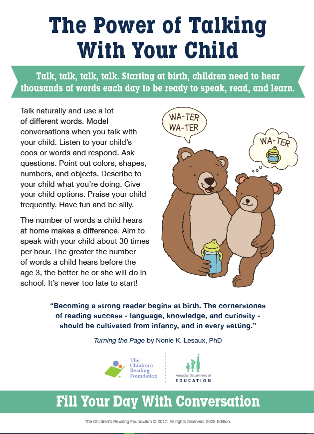 The Power of Talking with Your Child