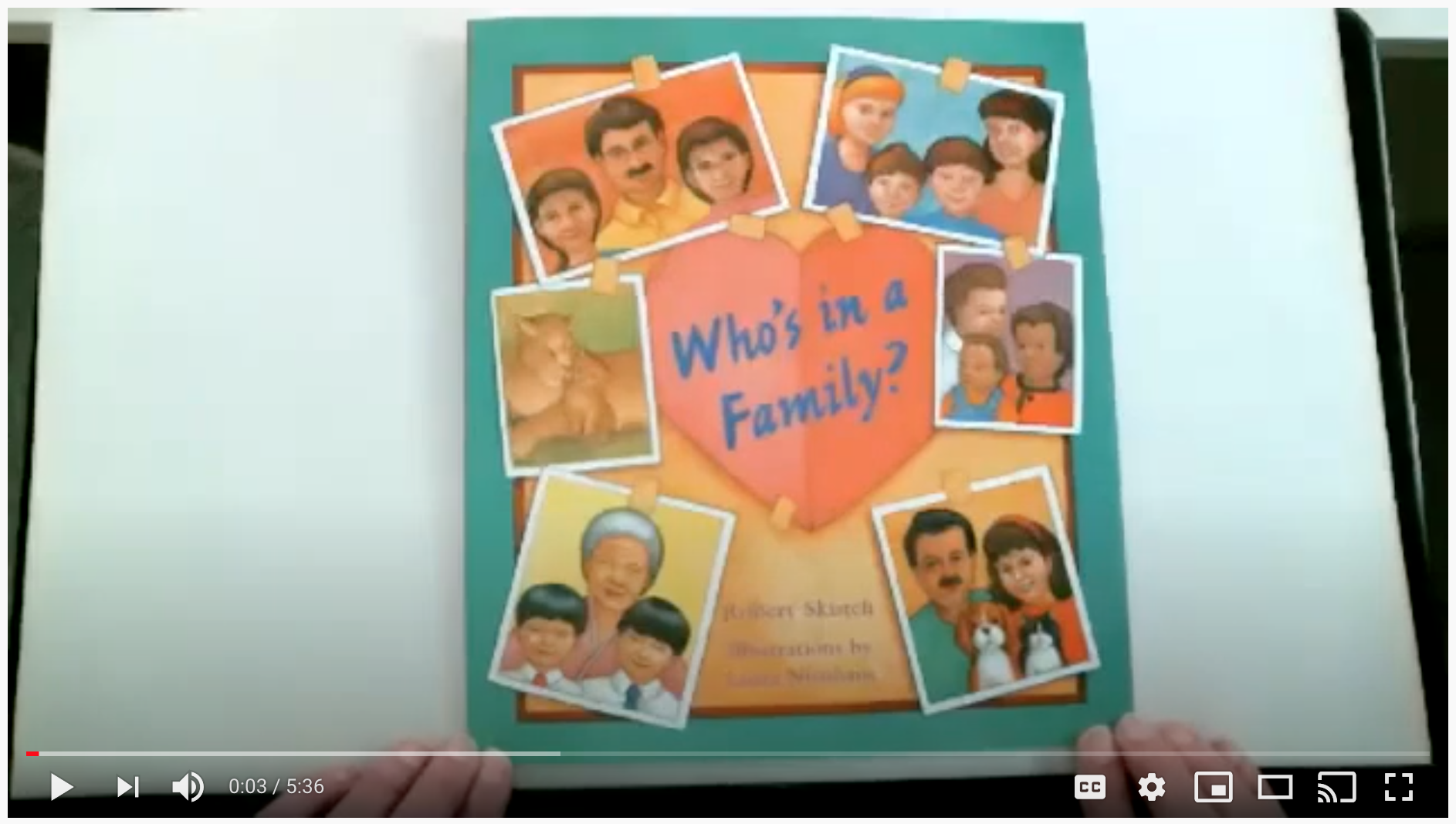 Who's in a Family? Read Aloud